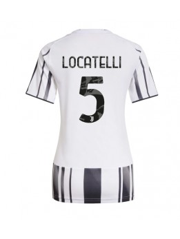 Billige Juventus Manuel Locatelli #5 Hjemmedrakt Dame 2025-26 Kortermet